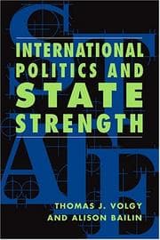 Tapa de International politics & state strength