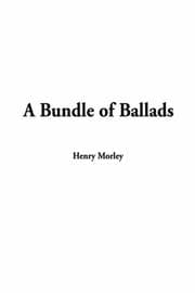 Tapa de A Bundle of Ballads