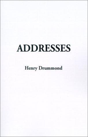 Tapa de Addresses