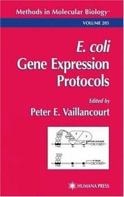 Tapa de E. coli Gene Expression Protocols