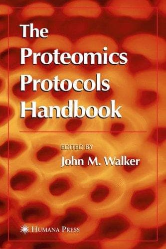 Tapa de The Proteomics Protocols Handbook