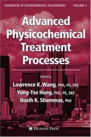 Tapa de Advanced physicochemical treatment processes