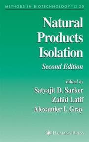 Tapa de Natural Products Isolation (Methods in Biotechnology)