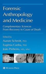 Tapa de Forensic anthropology and medicine