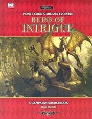 Tapa de Monte Cook's Arcana Evolved: Ruins of Intrigue