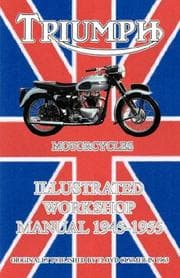 Tapa de Triumph Motorcycles Illustrated Workshop Manual 1945-1955