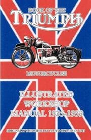 Tapa de Book of the Triumph Motorcycles Illustrated Workshop Manual 1935-1939