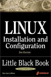 Tapa de Linux installation and configuration little black book