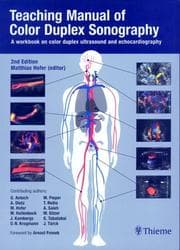 Tapa de Teaching Manual of Color Duplex Sonography