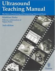Tapa de Ultrasound teaching manual
