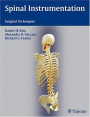 Tapa de Spinal Instrumentation