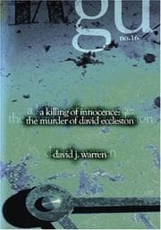 Tapa de A Killing Of Innocence