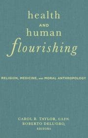 Tapa de Health and human flourishing