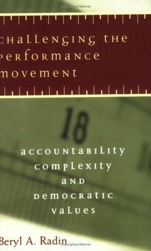 Tapa de Challenging the performance movement