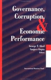 Tapa de Governance, corruption & economic performance