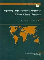 Tapa de Improving large taxpayers' compliance