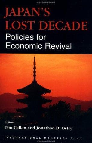 Tapa de Japan's lost decade