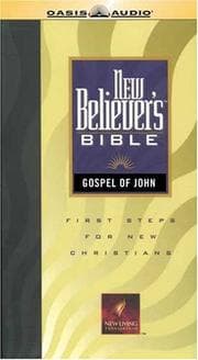 Tapa de New Believers Bible Gospel Of John