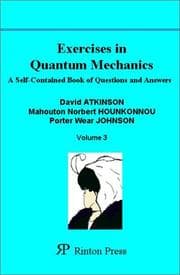 Tapa de Exercises in quantum mechanics