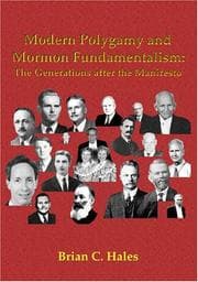 Tapa de Modern Polygamy and Mormon Fundamentalism