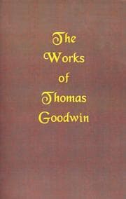 Tapa de The Works of Thomas Goodwin