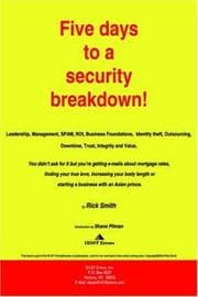 Tapa de Five Days To A Security Breakdown!