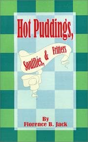 Tapa de Hot Puddings, Soufflés, & Fritters