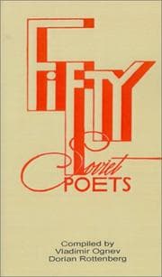 Tapa de Fifty Soviet Poets