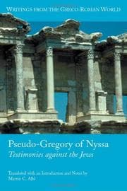 Tapa de Pseudo-gregory Of Nyssa