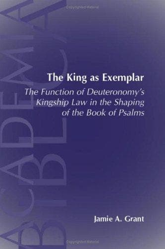 Tapa de The King As Exemplar