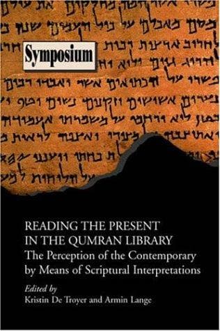 Tapa de Reading the present in the Qumran library