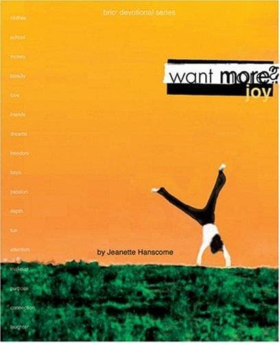 Tapa de Want more-- joy?