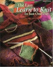Tapa de The Easy Learn to Knit in Just One Day