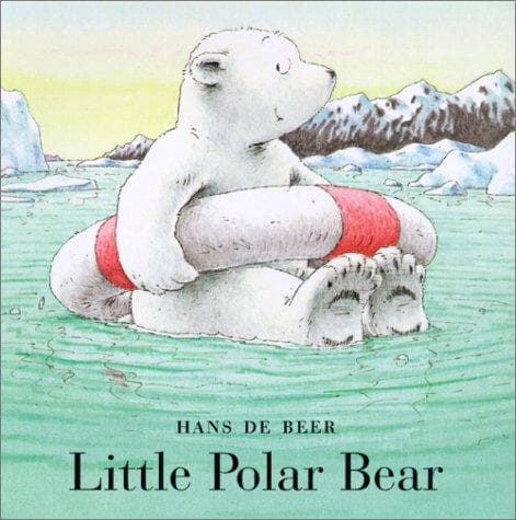 Tapa de Little Polar Bear Bath Book