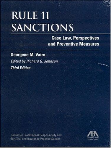 Tapa de Rule 11 sanctions