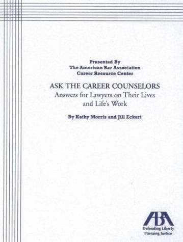 Tapa de Ask the career counselors