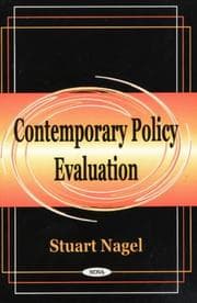 Tapa de Contemporary policy evaluation