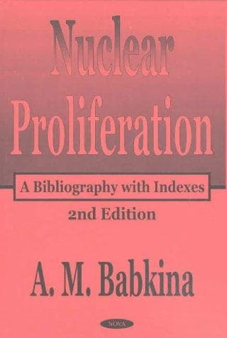 Tapa de Nuclear proliferation