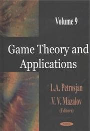 Tapa de Game Theory and Applications