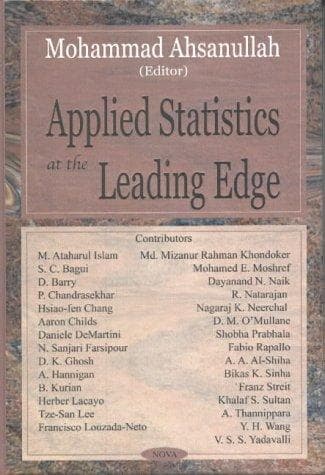 Tapa de Applied statistics at the leading edge