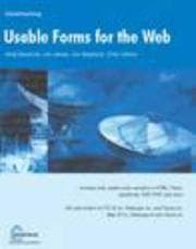 Tapa de Usable Forms for the Web