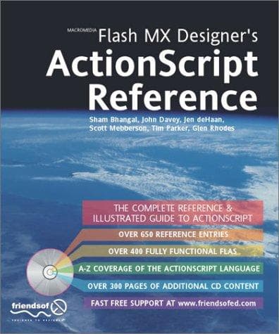 Tapa de Macromedia Flash MX Designer's ActionScript Reference