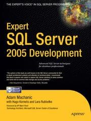 Tapa de Expert SQL server 2005 development