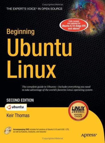Tapa de Beginning Ubuntu Linux, Second Edition (Beginning from Novice to Professional)