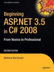Tapa de Beginning ASP.NET 3.5 in C# 2008: From Novice to Professional, Second Edition (Beginning: from Novice to Professional)