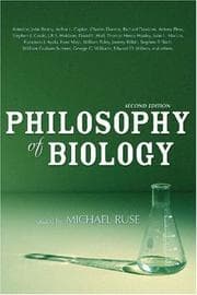 Tapa de The philosophy of biology