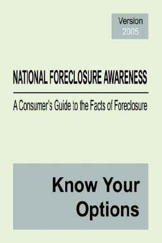 Tapa de National Foreclosure Awareness