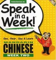 Tapa de Speak in a Week Mandarin Chinese