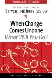 Tapa de When change comes undone