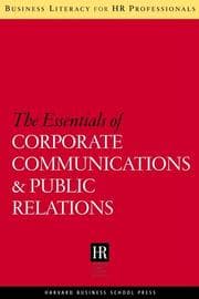 Tapa de The essentials of corporate communications and public relations